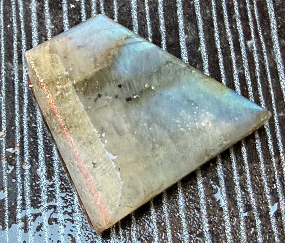 Initial shaping with 100 grit